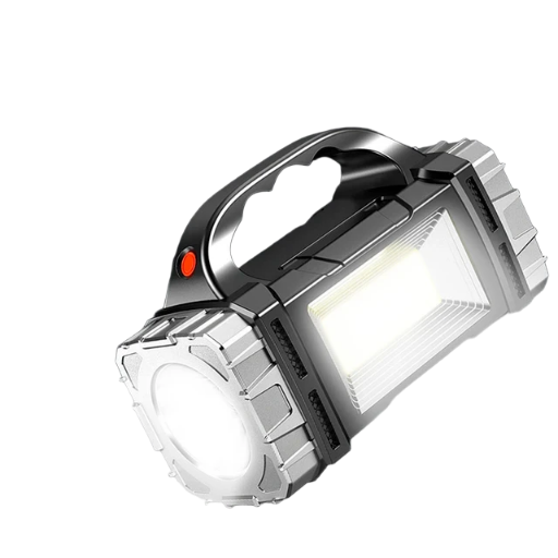 Lámpara y linterna de 25W con power bank