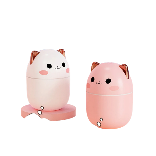Humidificador con forma de gatito