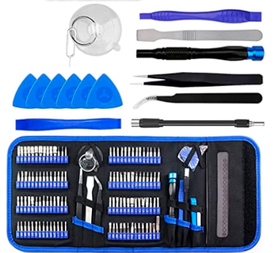 Set de 128 destornilladores de precisión