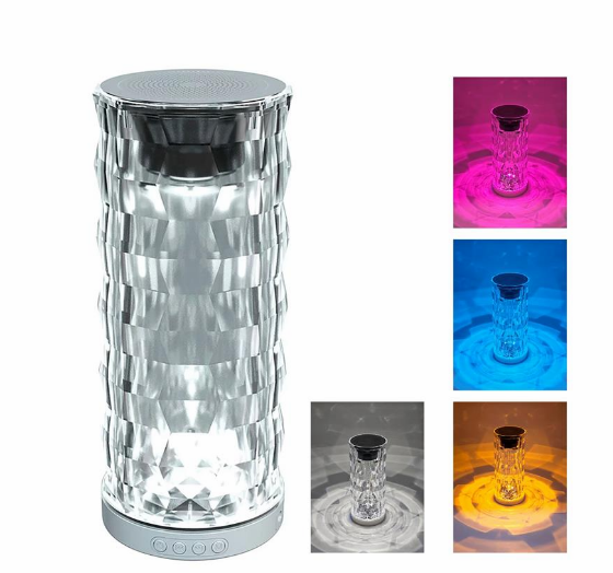 Lámpara Parlante Bluetooth 'Cristal'