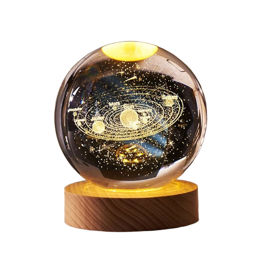 Lámpara Bola de Cristal