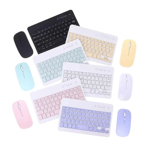 Teclado y mouse Bluetooth 