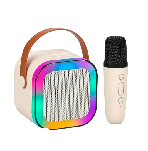 Parlante Bluetooth RGB con un micrófono