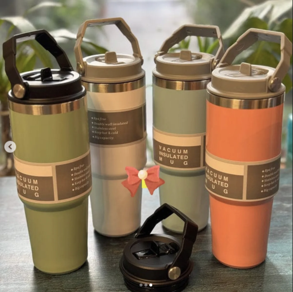 Vaso térmico de acero inoxidable de 900 ml