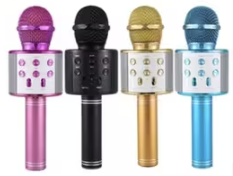 Micrófono karaoke con Bluetooth y parlante
