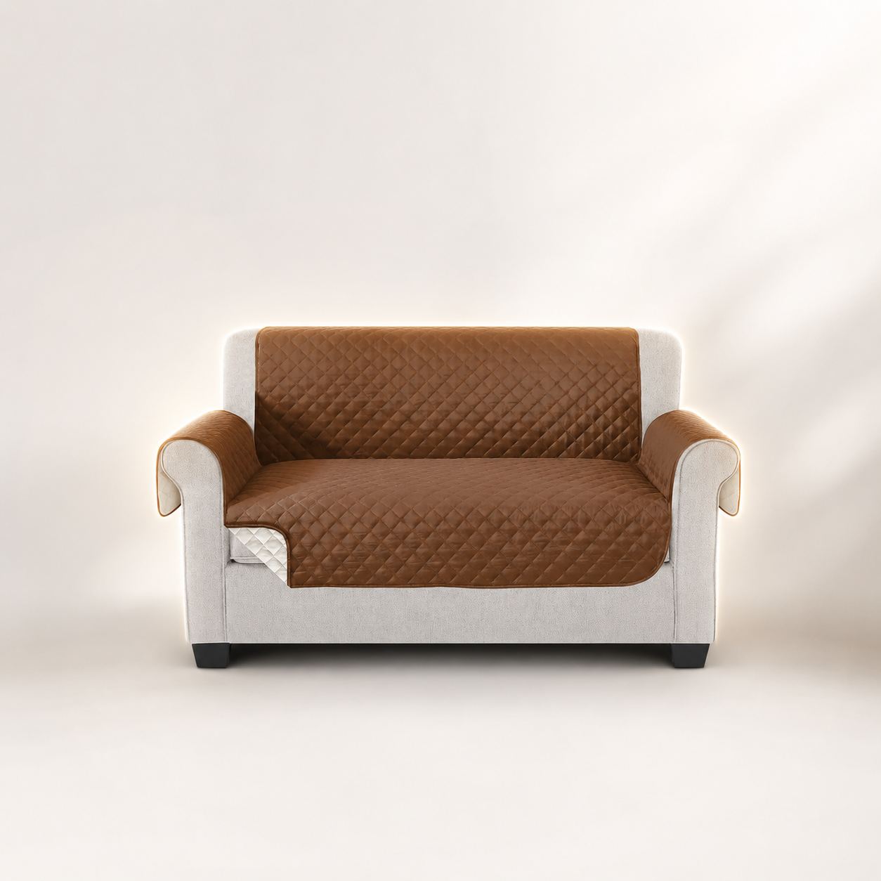 Cobertor Reversible para Sillón 2 Puestos