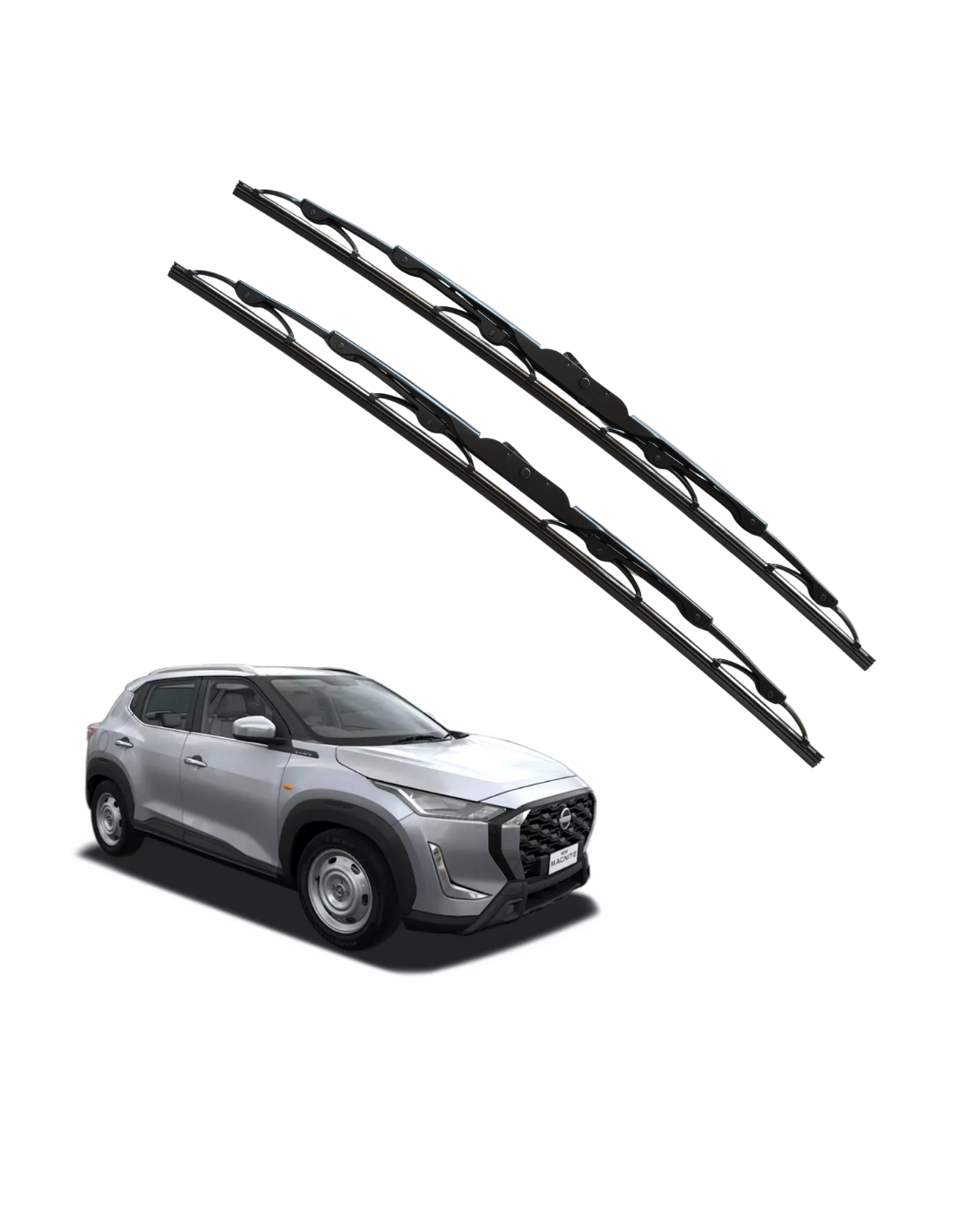 Nissan Magnite Wiper Blades - Hybrid, Frameless & Conventional