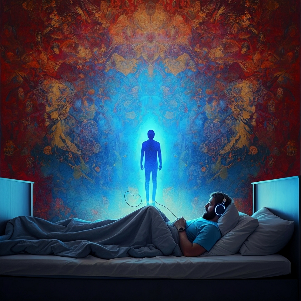 Pre-recorded video hypnosis Session-