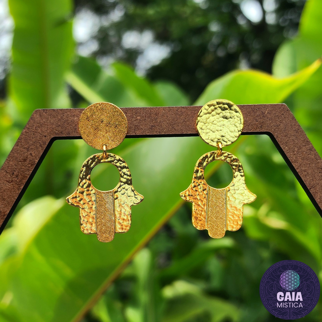 Aretes Mano de Hamsa