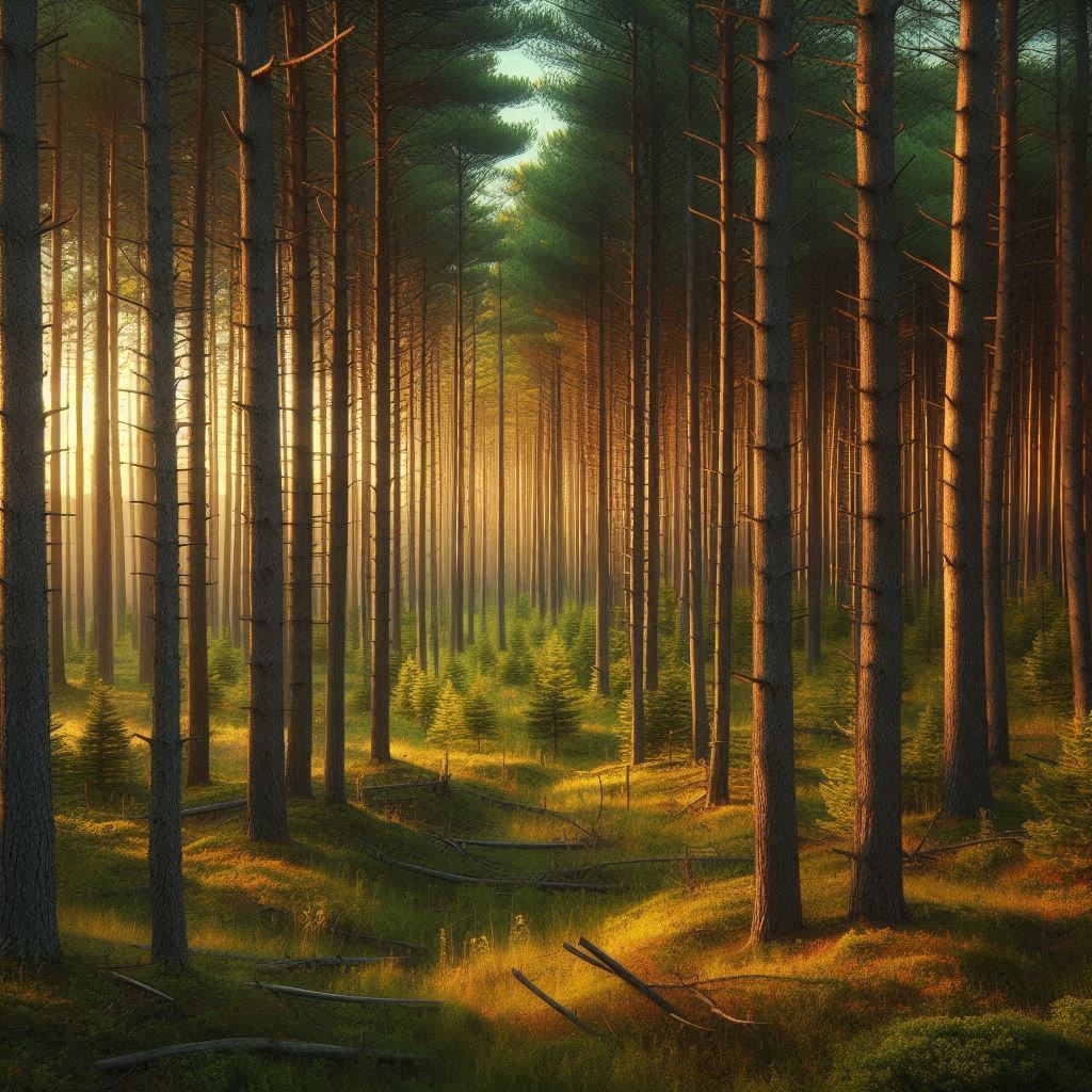 Forgottonia Candles, Frontier Pine