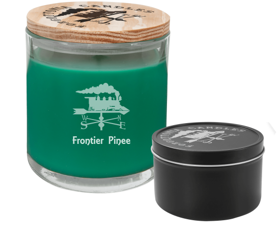 Forgottonia Candles, Frontier Pine