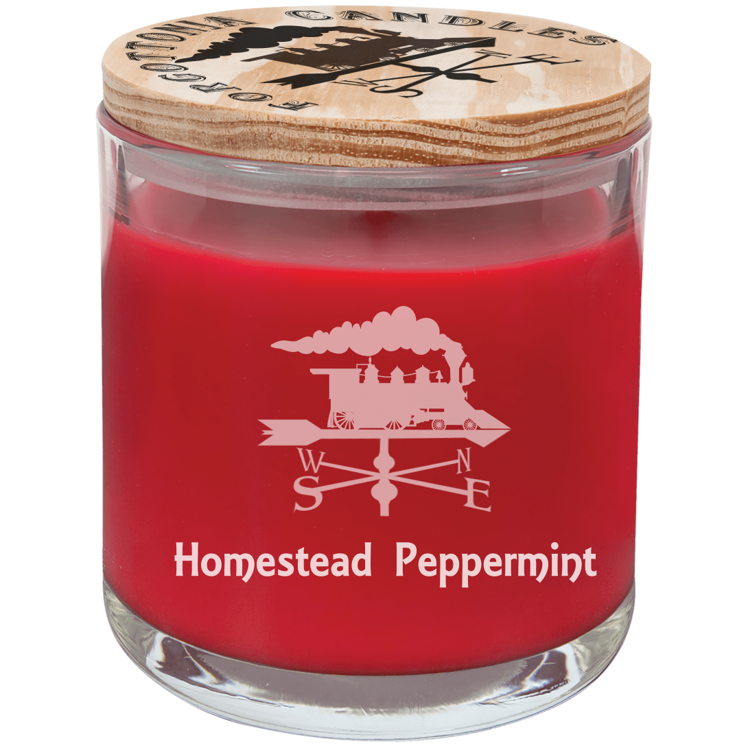 Forgottonia Candles, Homestead Peppermint