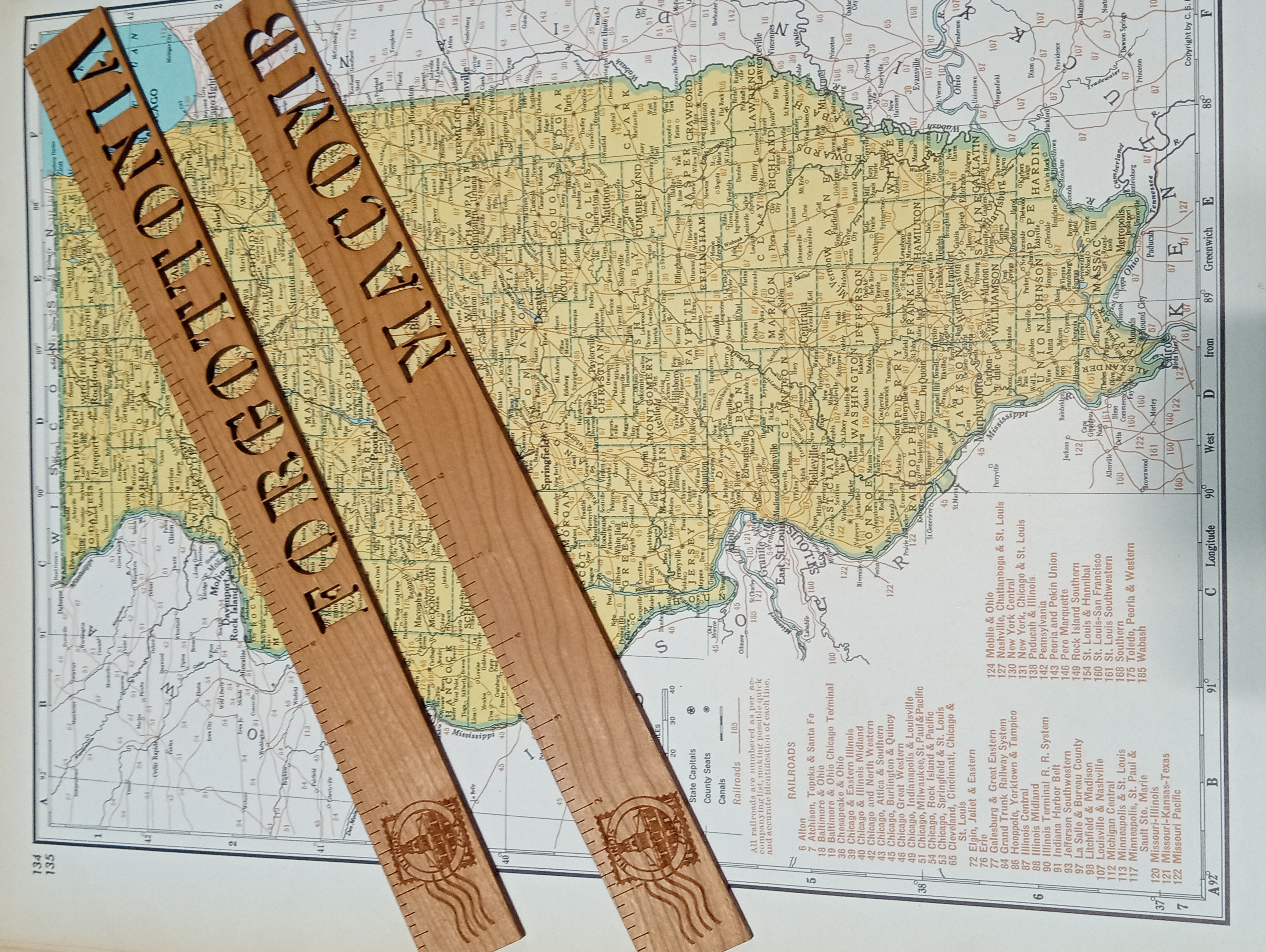 Forgottonia 12" Ruler