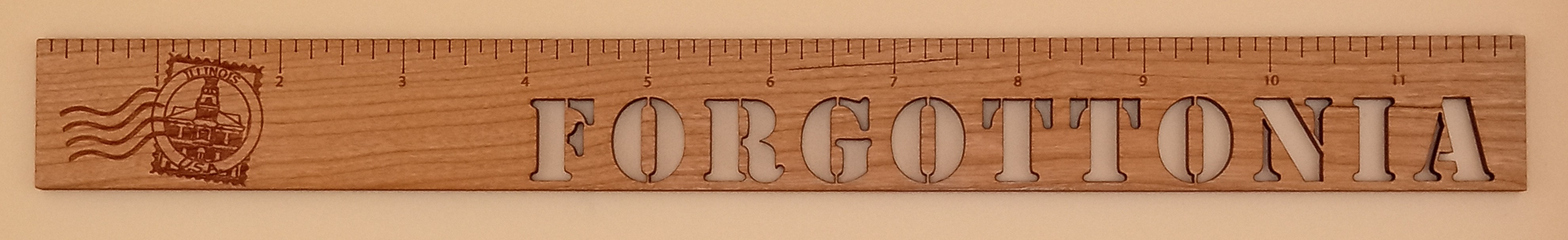 Forgottonia 12" Ruler