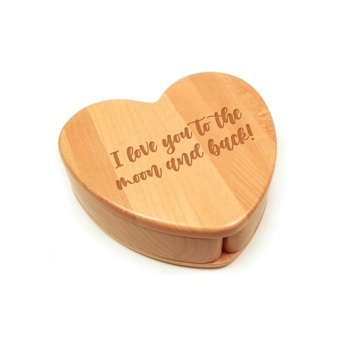 Maple Heart Keepsake Box