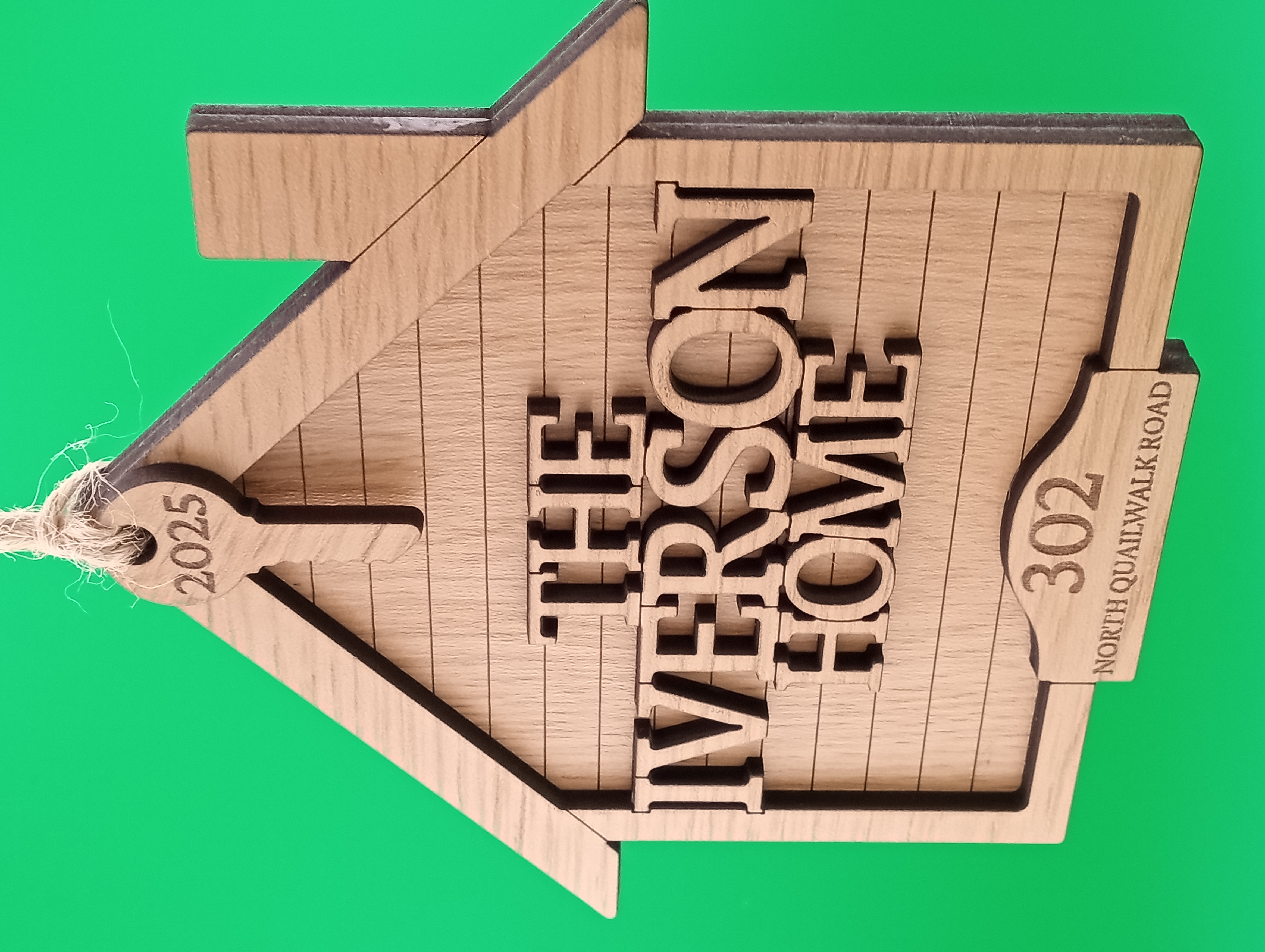 Custom Family Christmas Tree Ornament