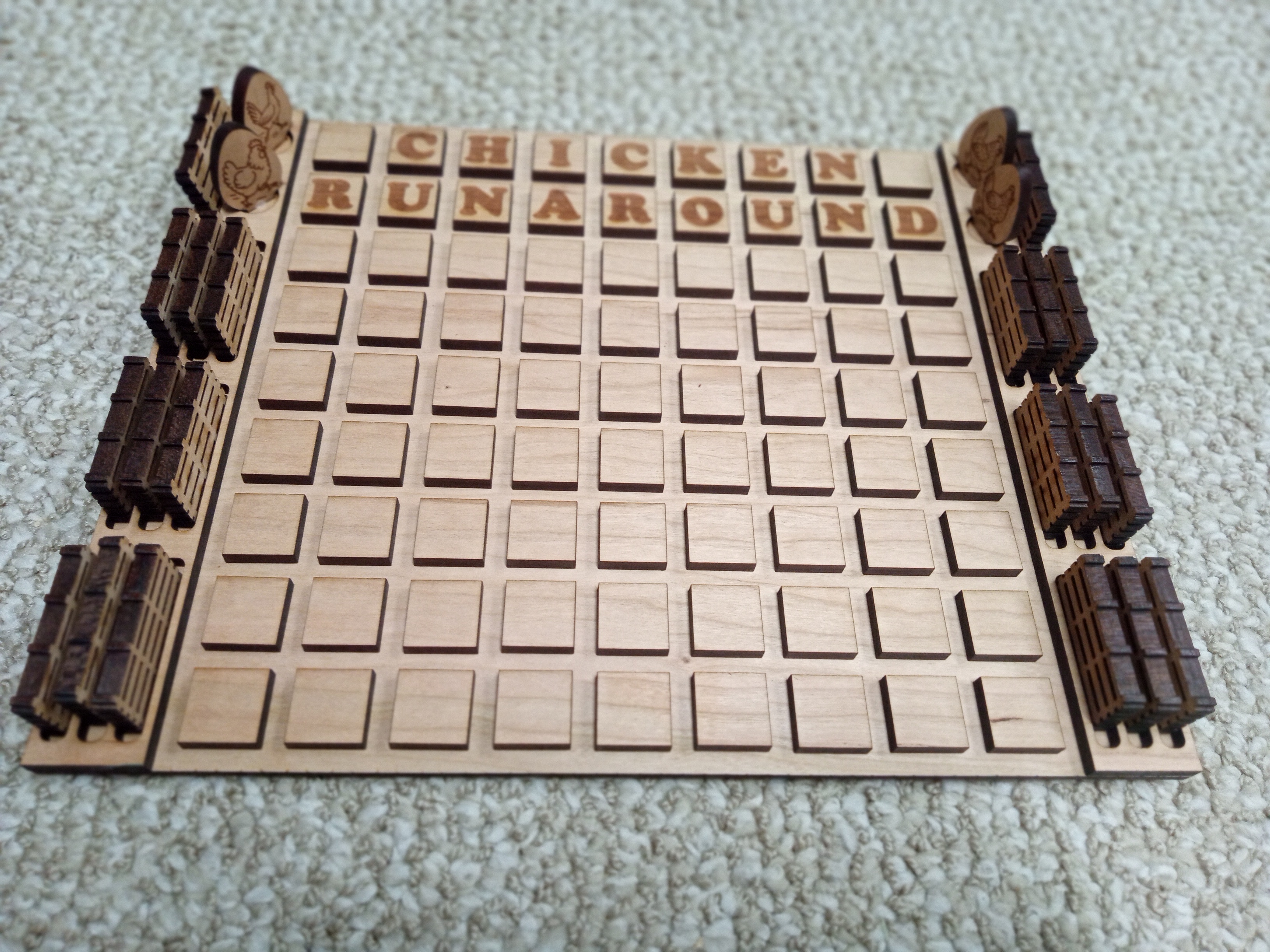 Chicken Runaround Board Game