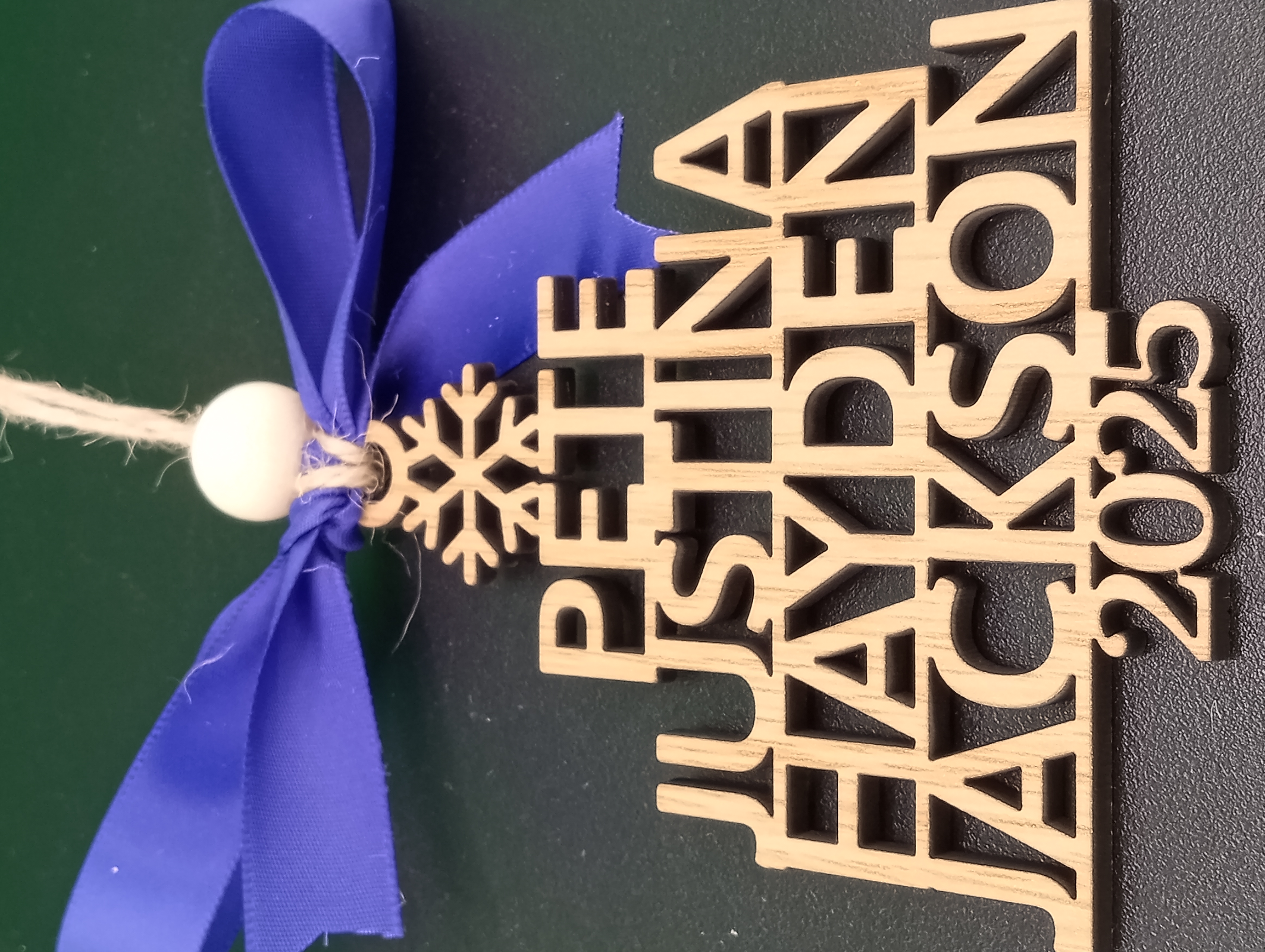 Custom Family Christmas Tree Ornament