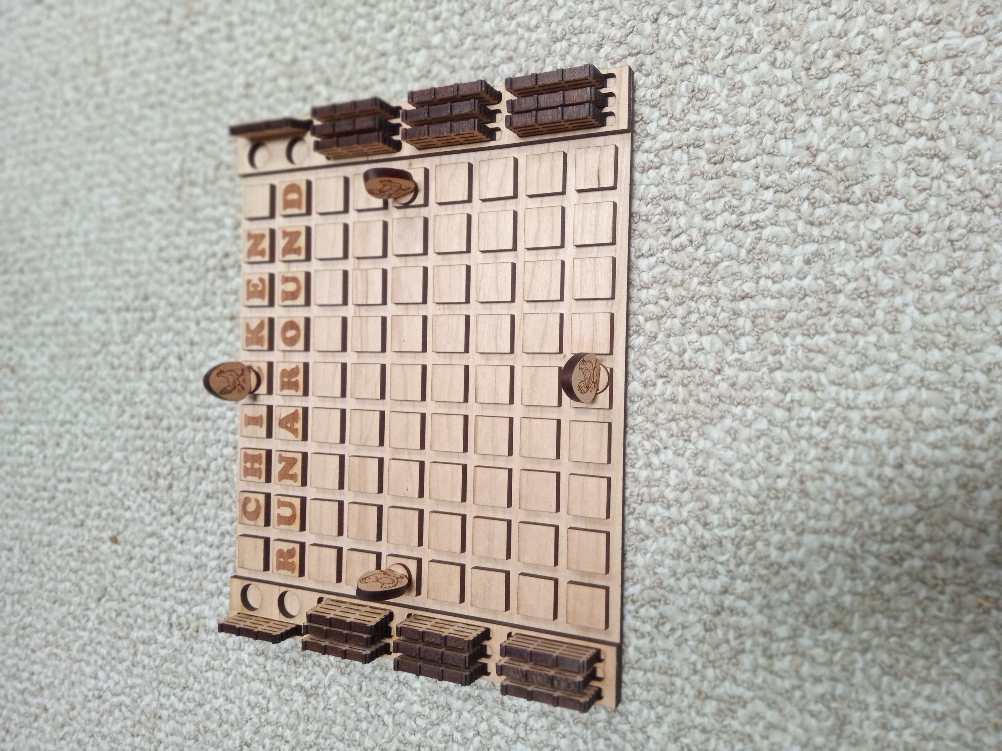 Chicken Runaround Board Game