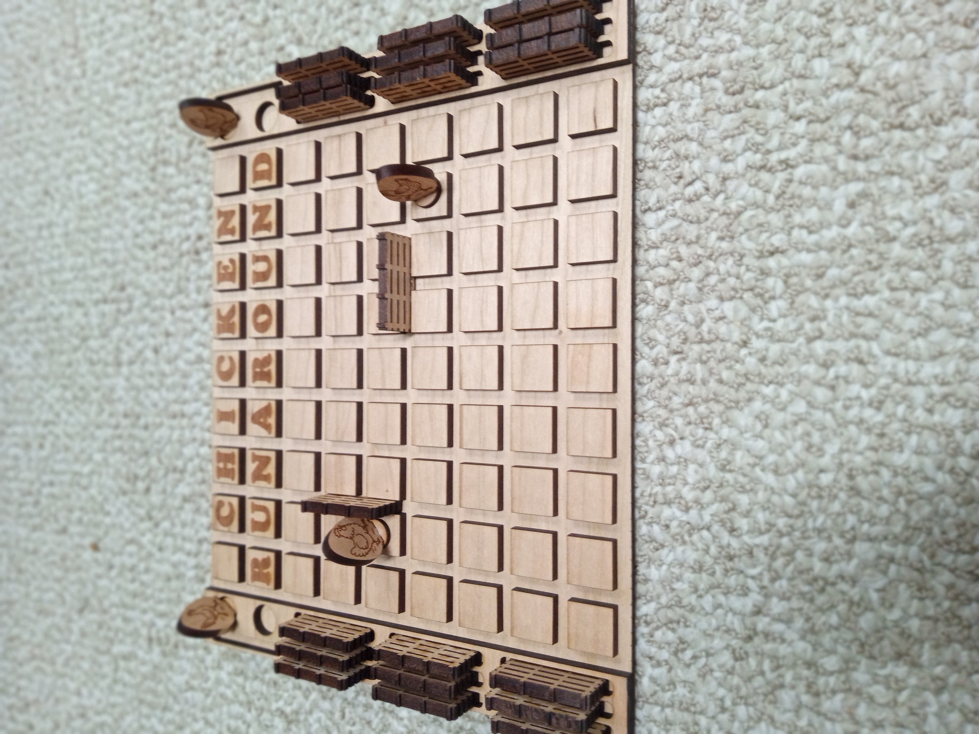 Chicken Runaround Board Game