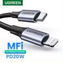 Cable USB-C  a Lightning 1 M 60w