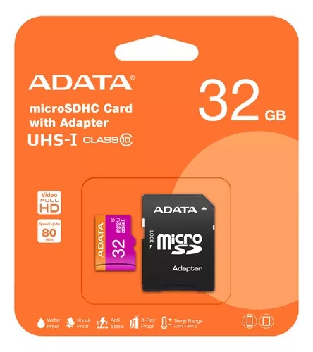 Memoria Micro SD 16G, 32G, 64G, 128 ADATA