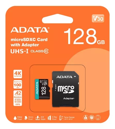 Memoria Micro SD 16G, 32G, 64G, 128 ADATA
