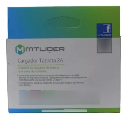 Cargador V8 micro USB para Tableta con Carga Rápida de 2000mAh 