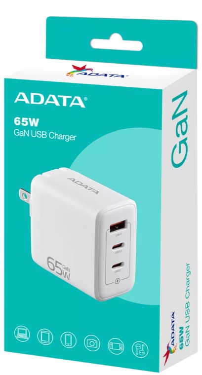 Cargador USB GaN 65W