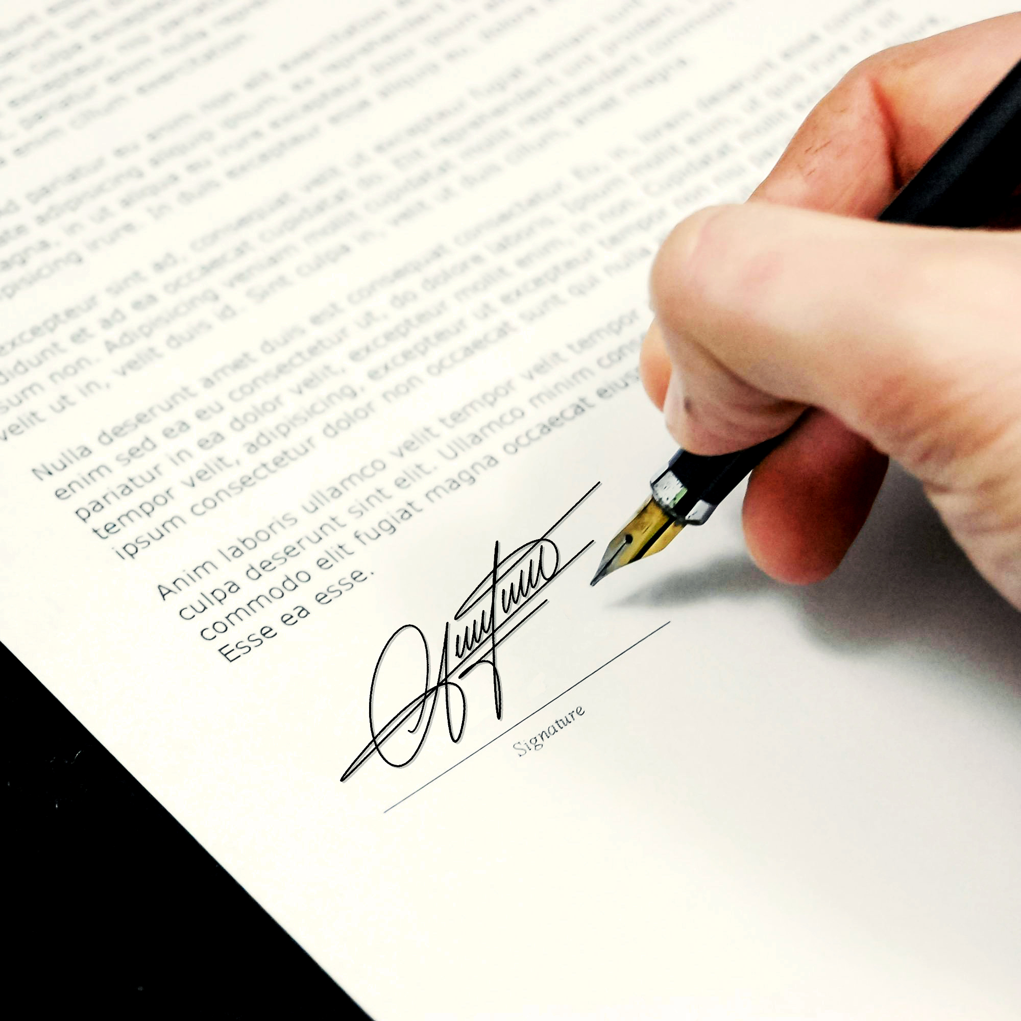 Professional Signature