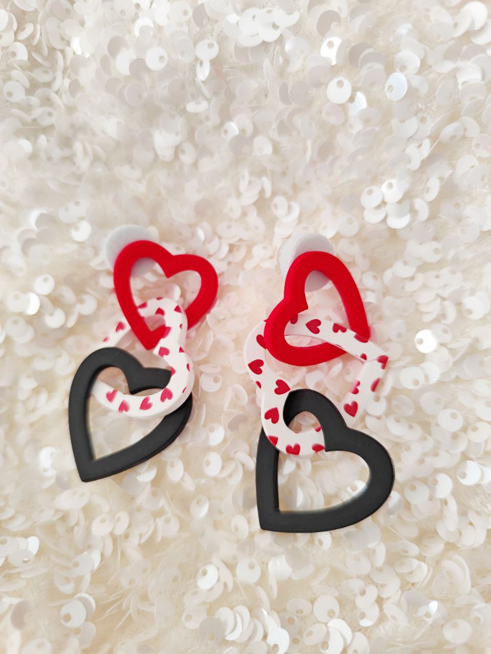 PENDIENTES DE CORAZONES