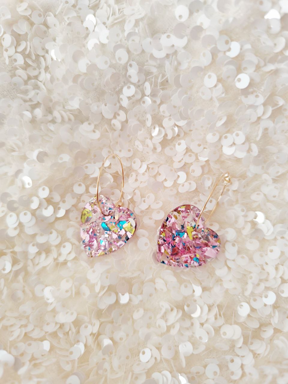 PENDIENTES DE CORAZON BRILLANTE