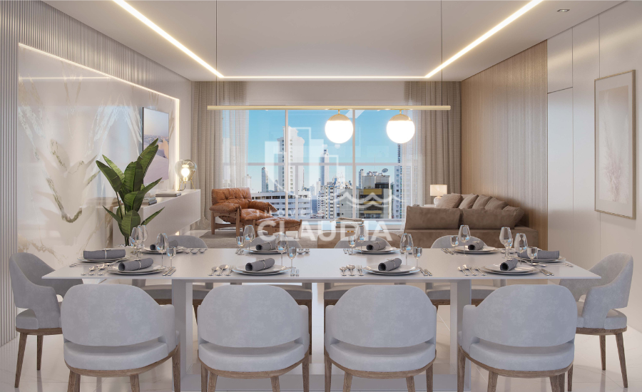 Bal Camboriú/Centro Apartamento 316,54m² 4 Suítes