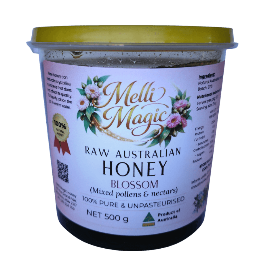 Melli Magic Raw Australian Blossom Honey