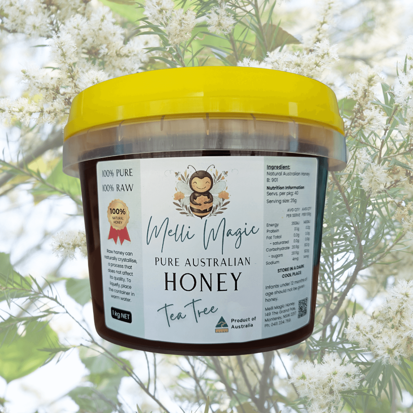 Melli Magic Australian Tea Tree Honey