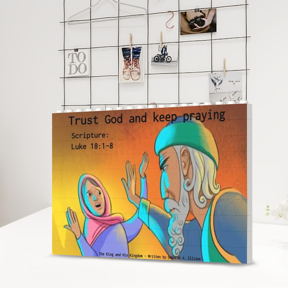 Trust God and Keep Praying Puzzle