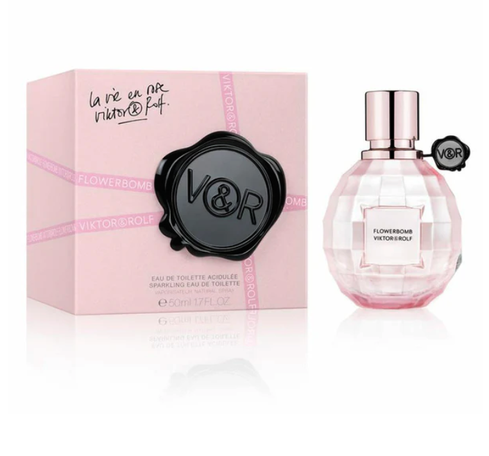 Flowerbomb La Vie En Rose by Viktor&Rolf For Women 1.7 oz 