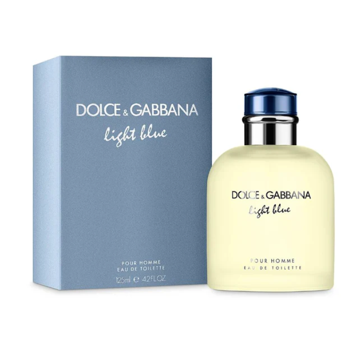 Light Blue by Dolce & Gabbana For Men 4.2 oz