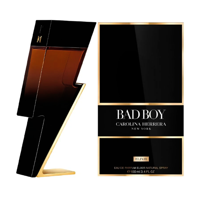 Bad Boy Elixir by Carolina Herrera for Men 3.4 oz