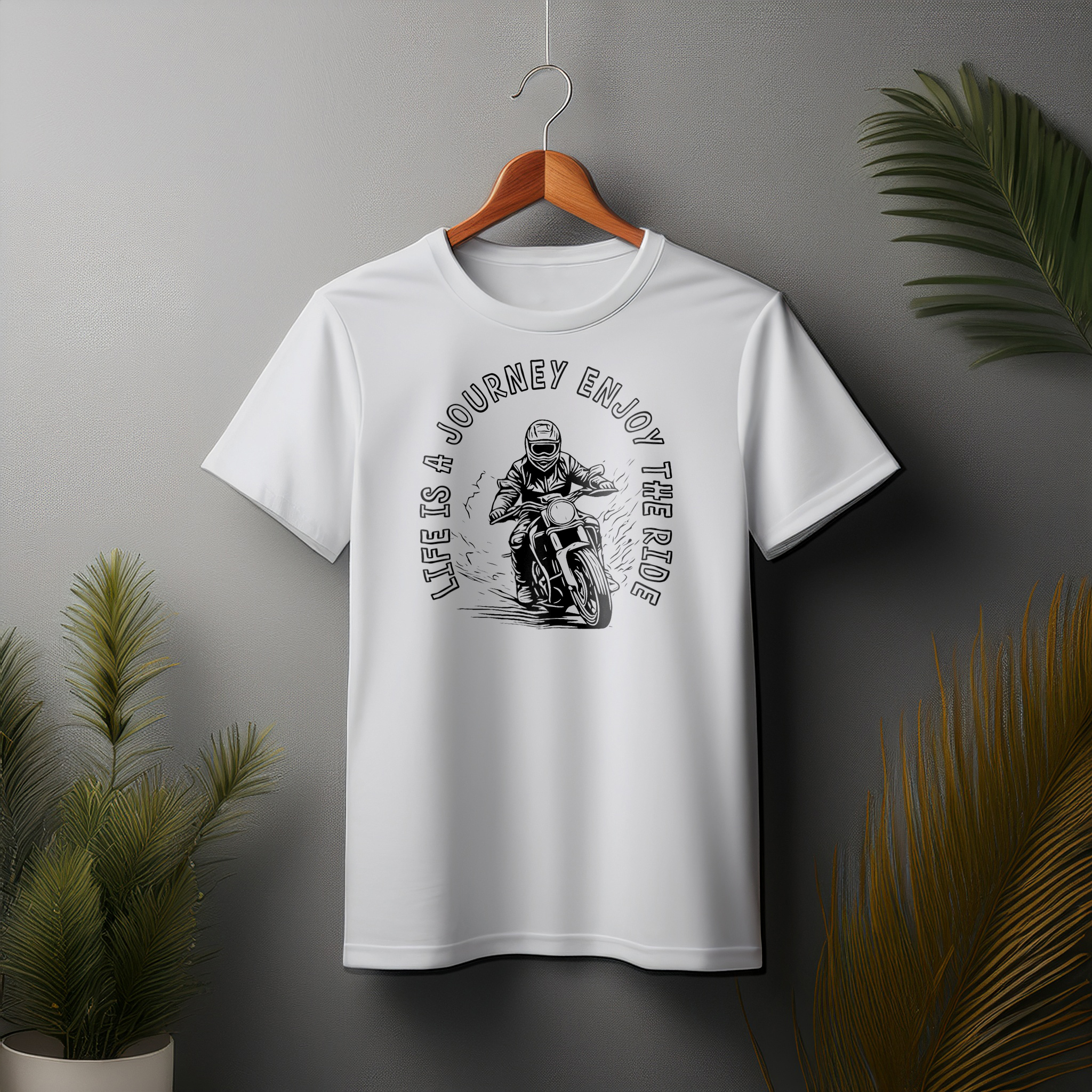 Motorcycle Graphic T-Shirt