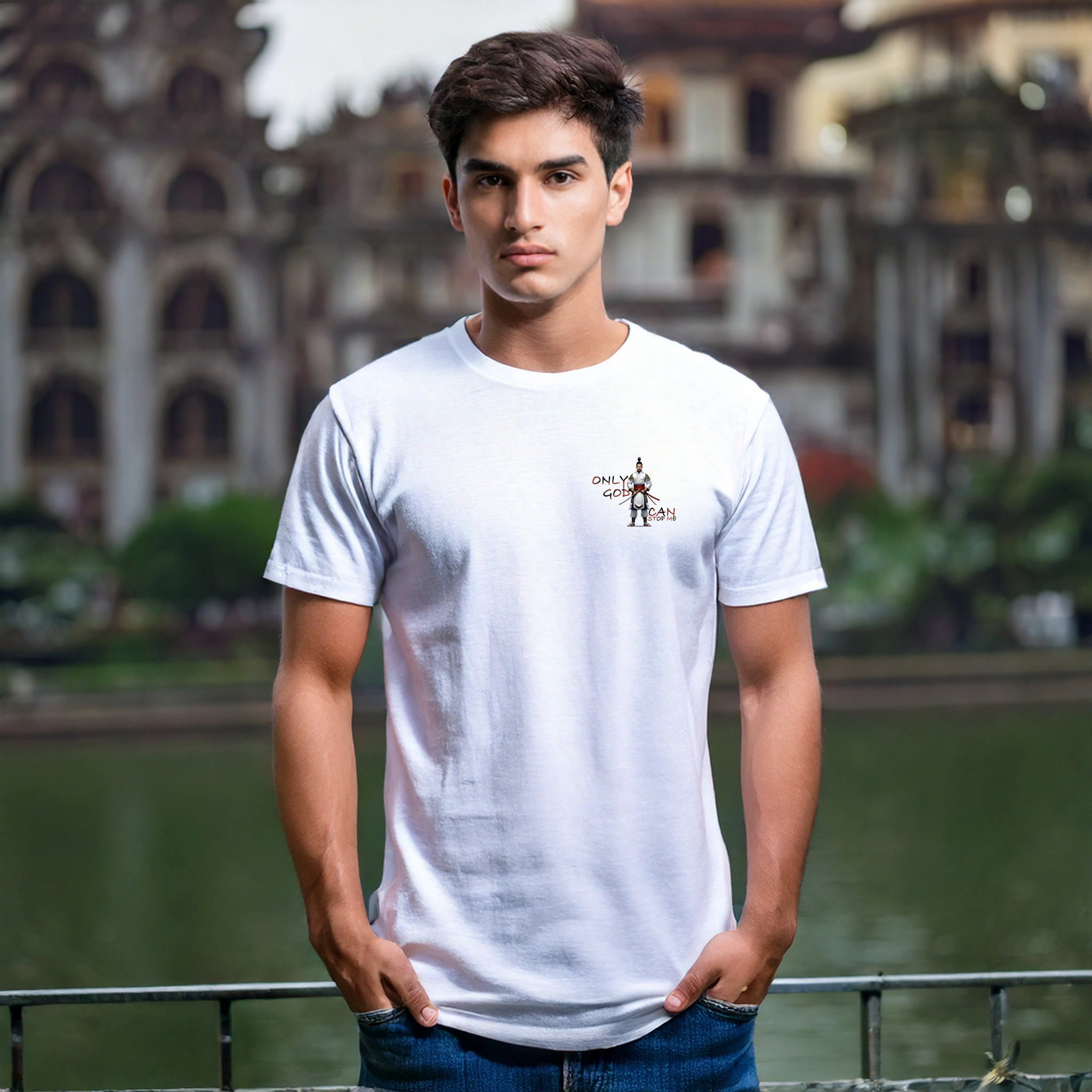 Graphic White T-Shirt