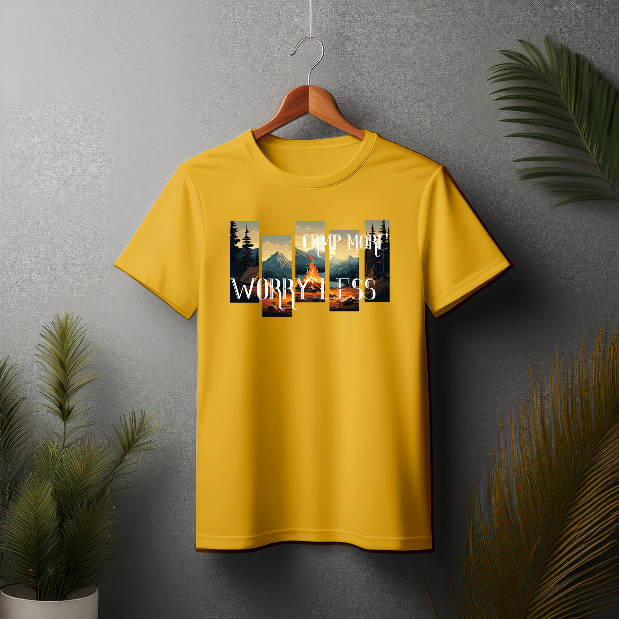 Camping Vibes Graphic T-Shirt