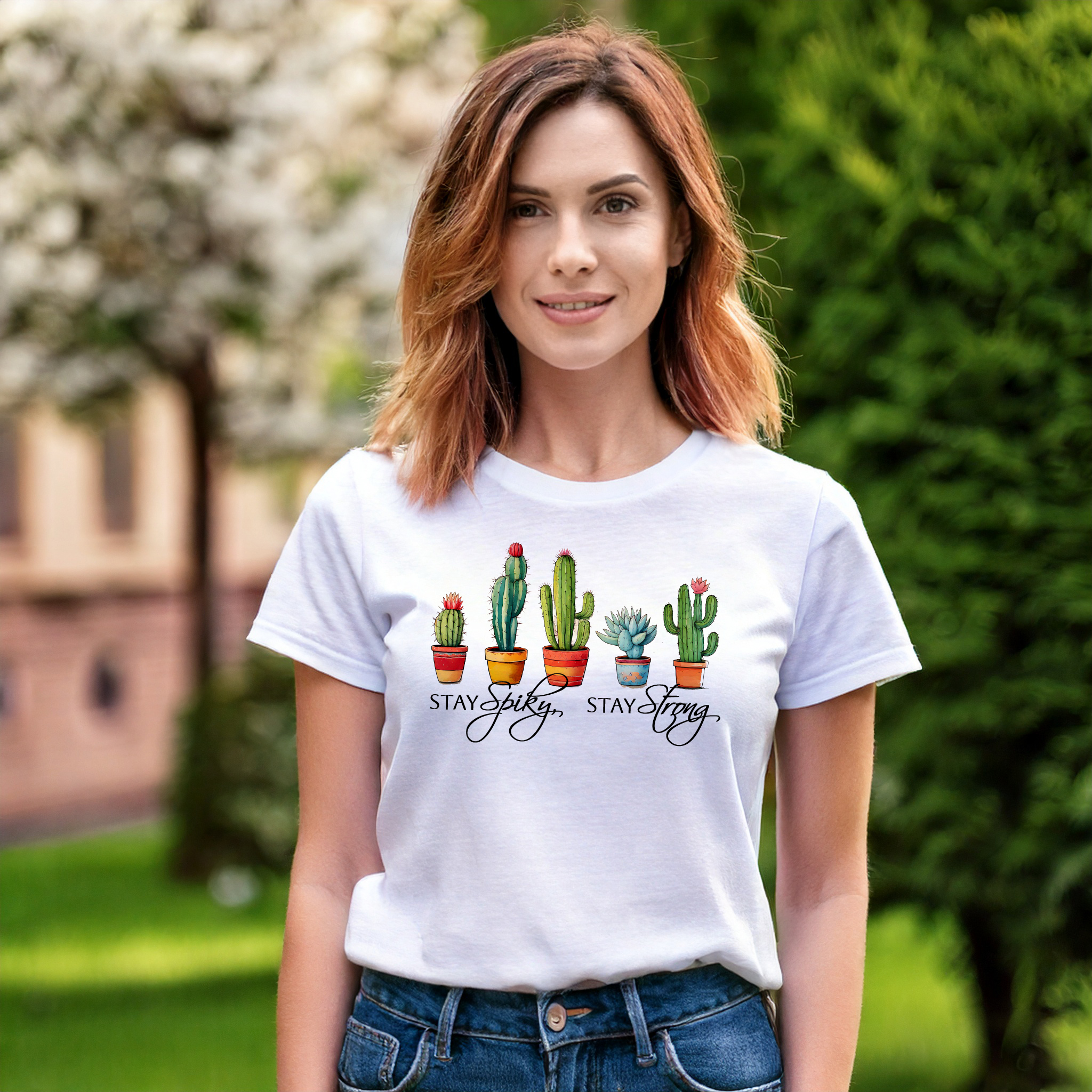 Cactus Graphic T-Shirt