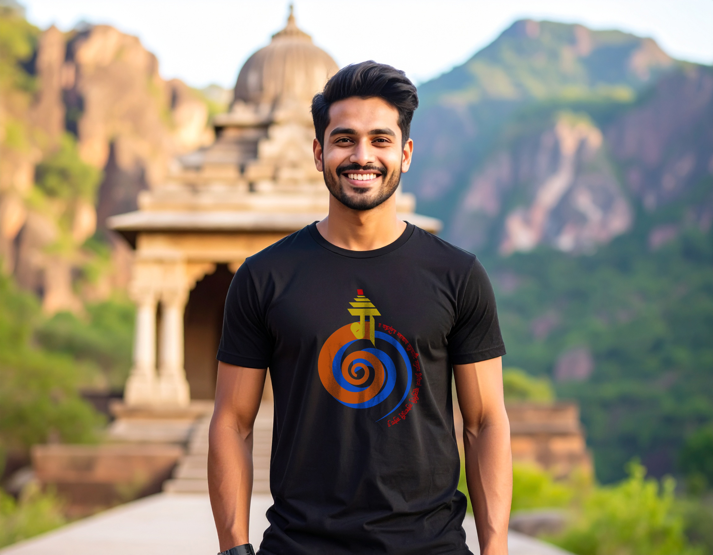 Black Graphic T-shirt