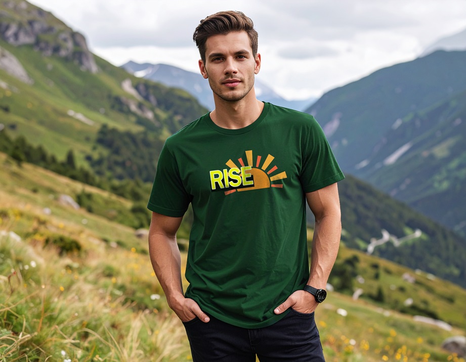 Green RISE T-shirt