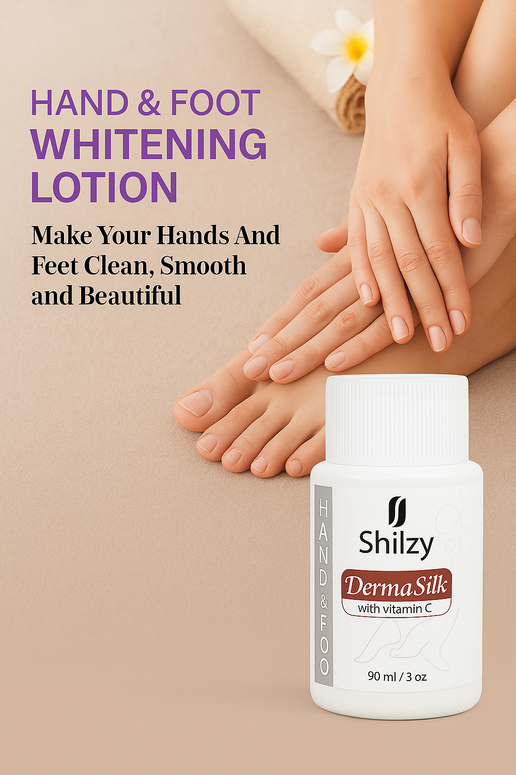 Shilzy DermaSilk Hand & Foot Cream