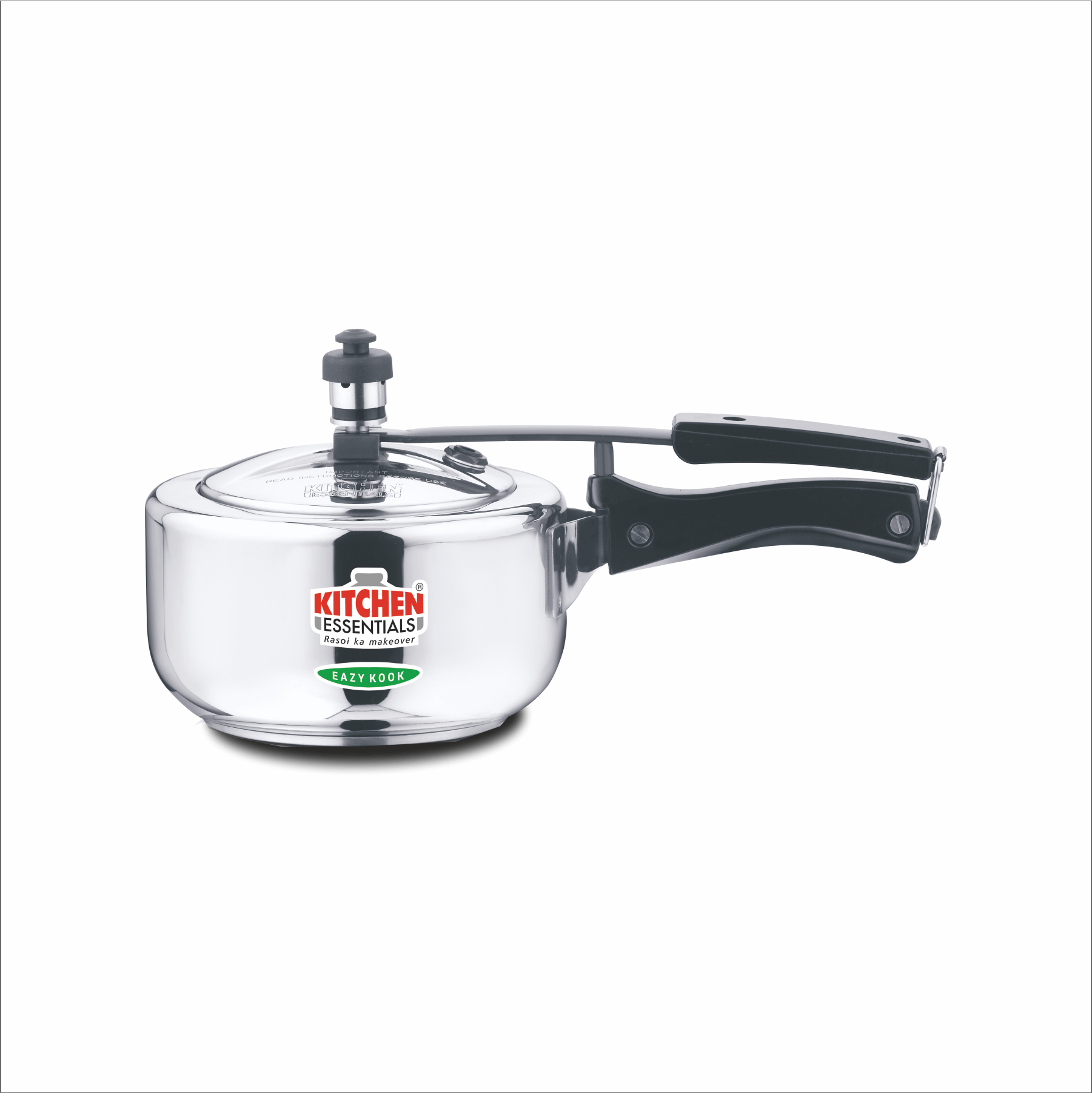 Kitchen Essentials Stainless Steel Pressure Cooker With Induction Base