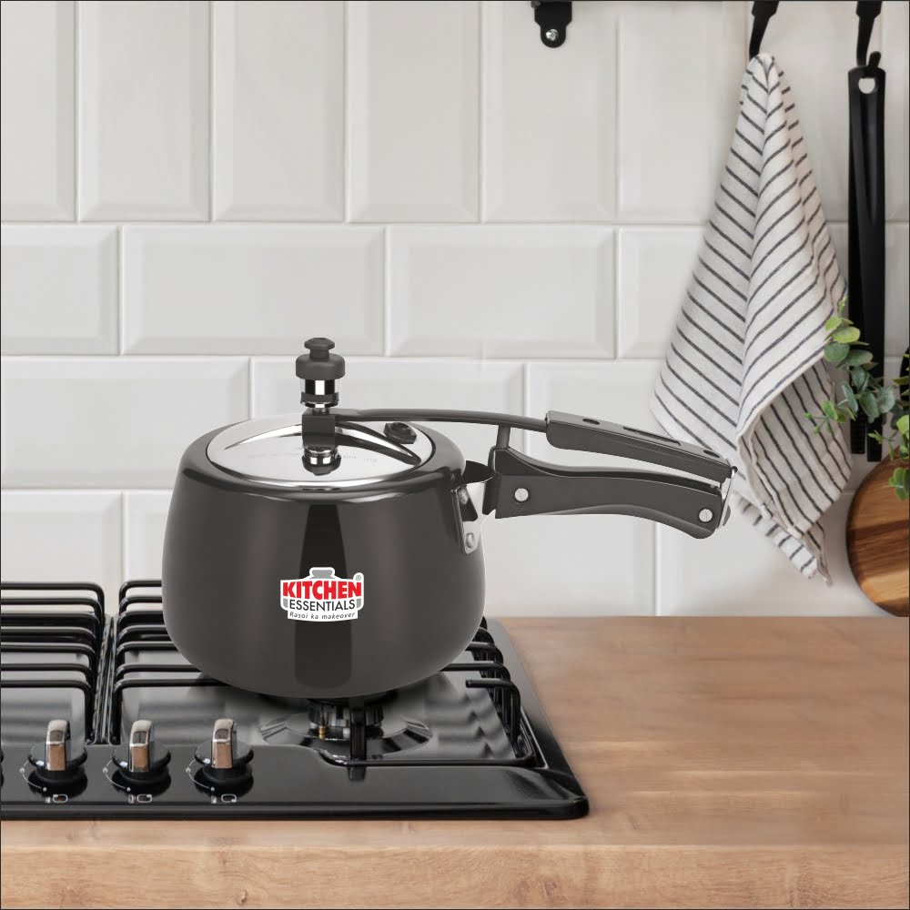 Kitchen Essentials Hard Anodized Kalash Pressure Cooker
