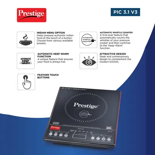 Prestige 2000 Watt PIC 3.1 Induction
