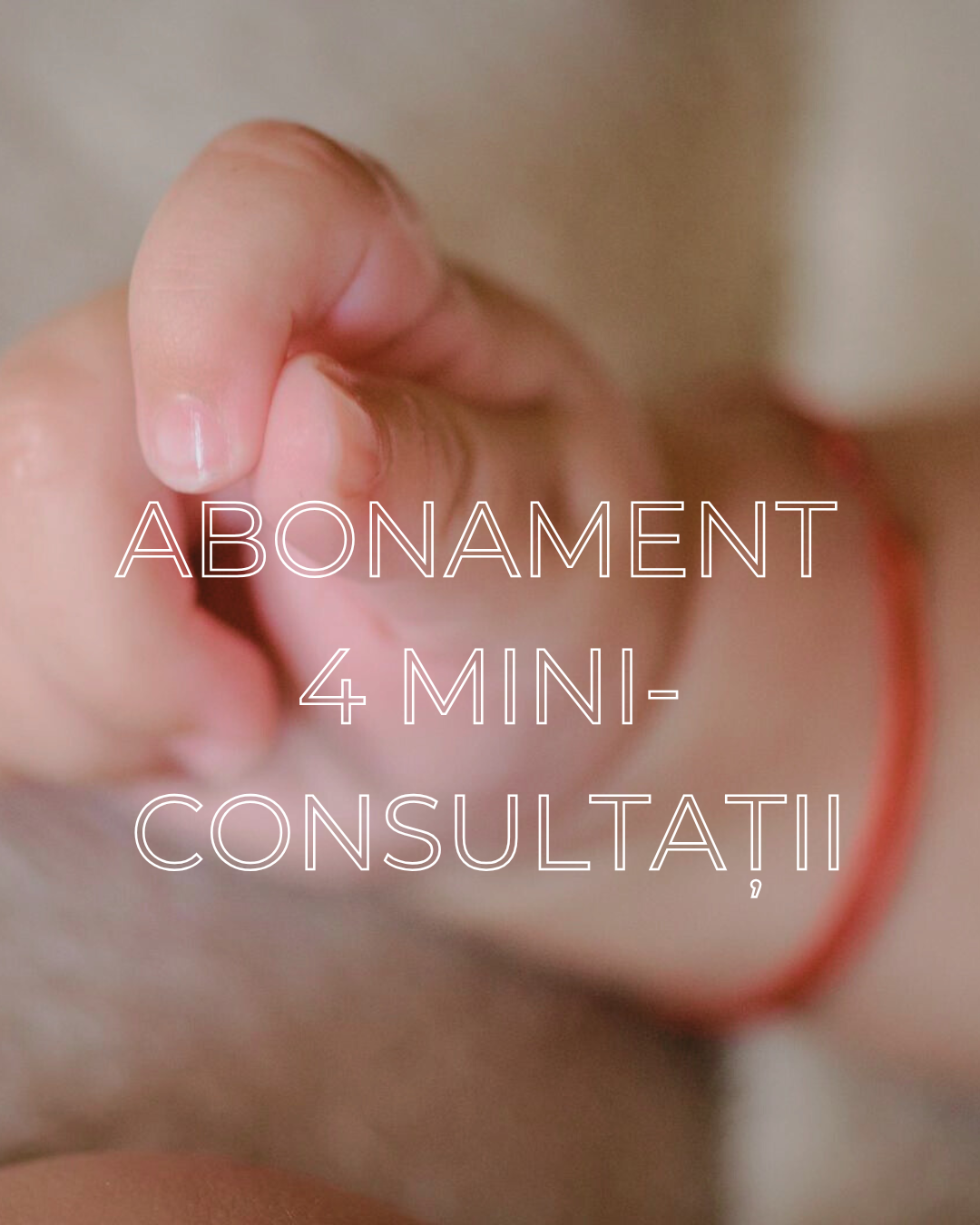 Abonament 4 mini consultații 